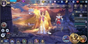Saint Seiya Awakening Conta Recém-Criada A30 SSA