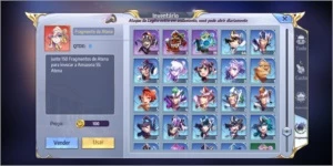 Saint Seiya Awakening Conta Recém-Criada A30 SSA