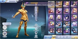 Saint Seiya Awakening Conta Recém-Criada A30 SSA