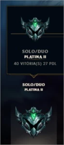 vendo acc league of legends boa para rushar platina 2 lvl 39 LOL