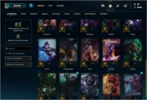 Conta prata 3 com 25 champs e 8 skins + 2 Espolios - League of Legends LOL