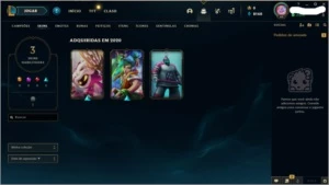 conta DIAMANTE 2 S12 league of legends LOL