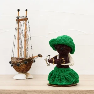 Orixá Oxóssi em Amigurumi - Artesanato e Personalizados