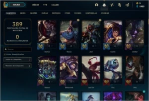 CONTA DE LOL NV 165,B1,59 SKINS,7 CROMAS MUITOS CHAMPS!! - League of Legends