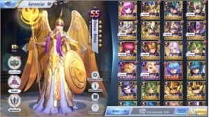 Conta server A1 Saint seiya awakening SSA