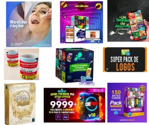 Mega Pack de Criativos para Redes Sociais e Anúncios Vol.03