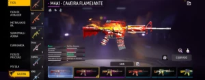 Conta de free fire gemada com angelical