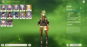 CONTA AR16 COM ARCO AMOS+KEQING PRÓXIMO GARANTIDO - Genshin Impact