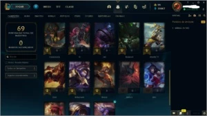 Conta Lol 5/1 na md10 ultima season diamante 4 - League of Legends