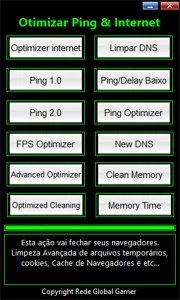 Optimizador de FPS, Ping RAM, e Cleaner - Envio Imediato - Softwares e Licenças