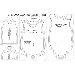 Kit 300 Moldes Roupas Infantil Tamanho Real Sem Frete - Others