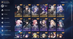 Honkai Star Rail - Tl63 Seele + Jing Yuan + Loba Prateada + - Outros