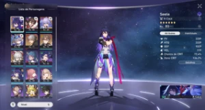 Honkai Star Rail - Tl63 Seele + Jing Yuan + Loba Prateada + - Outros