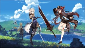 Conta Genshin Impact AR 7 com Hutao + Albedo +Túmulo do Lobo