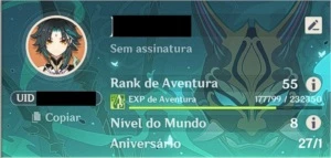 AR 55 Xiao, Raiden Shogun c1, Klee, Mona, Diluc, Jean - Genshin Impact