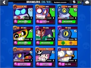 Conta BRAWL STARS 6K Troféus