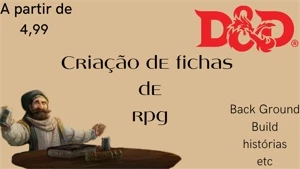 Criação de histórias de RPG - Serviços Digitais