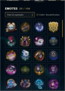 conta lol ex platina1 - League of Legends