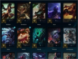 conta lol ex platina1 - League of Legends