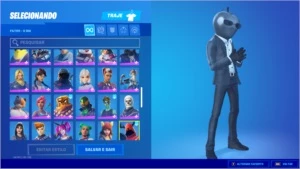 conta fortnite travis scott e minty