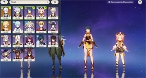 AR42-Ayaka + Espada Aspera + Espinha Celestial + Banner Arma - Genshin Impact