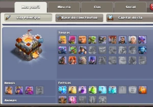 CV 11 + passe ativo + Paisagem - Clash of Clans