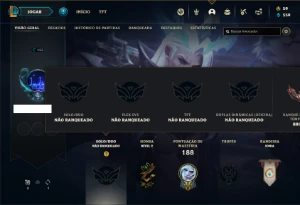 Conta Unranked com 85 Champs e 59 Skins - League of Legends LOL