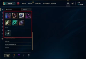 CONTA UNRANKED | NVL 30 | 1 CAMPEÃO | ESPÓLIOS | +40K BE - League of Legends LOL