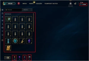 CONTA UNRANKED | NVL 30 | 1 CAMPEÃO | ESPÓLIOS | +40K BE - League of Legends LOL