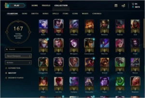 Conta LoL - Gold 3 - 73 champs - League of Legends