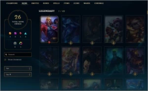 Conta LoL - Gold 3 - 73 champs - League of Legends