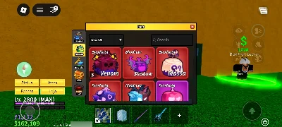 Vendedor de Frutas - Roblox