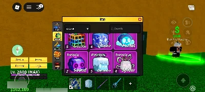 Vendedor de Frutas - Roblox