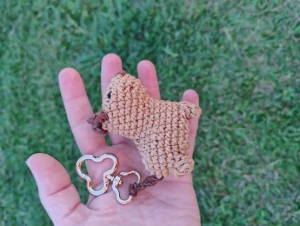 Chaveiro Capivara - Artesanato e Personalizados