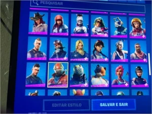 Vendo conta Fortnite Season 3-Conta Epic c mais de 56 jogos.