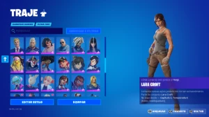 ⭐️FORTNITE⭐️1050 Vbuck⭐️94Skins⭐️Passe atual⭐️Midas⭐️LARA.C⭐