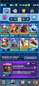 CONTA 5 ANOS CLASH ROYALE