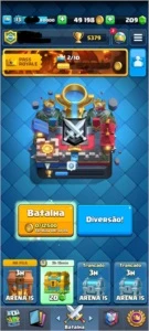 CONTA 5 ANOS CLASH ROYALE