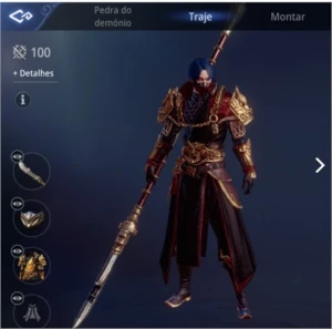 Lanceiro com visual lv50 50k SA91 Barato - MIR4