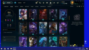 Conta lol Diamante 2 80% Win Rate/96 skins PROMOÇÂO! - League of Legends