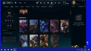 Conta lol Diamante 2 80% Win Rate/96 skins PROMOÇÂO! - League of Legends