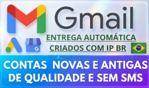 Contas Google/Gmail Br Novas de Qualidade