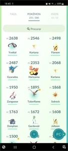 Conta Pokemon Go lvl 30