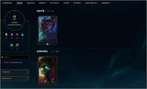 Conta de lol lv 31 - League of Legends