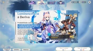 Conta com 8K de GEMAS - Genshin Impact
