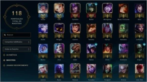 Elo aleatório com 3.250 RP, 50 Champs, 16 Skins, 2 Skins Ult - League of Legends LOL