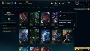 CONTA GOLD 4 - League of Legends LOL