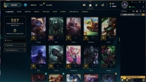 CONTA GOLD 4 - League of Legends LOL