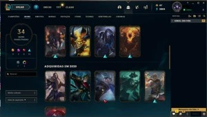 CONTA GOLD 4 - League of Legends LOL