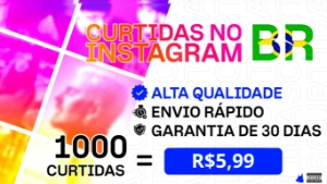 [Menor Preço]  3.000 Curtidas No Instagram Por R$1,99 - Redes Sociais